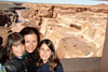 Monica and the girls at Grand Falls on the Navajo Nation 2008.